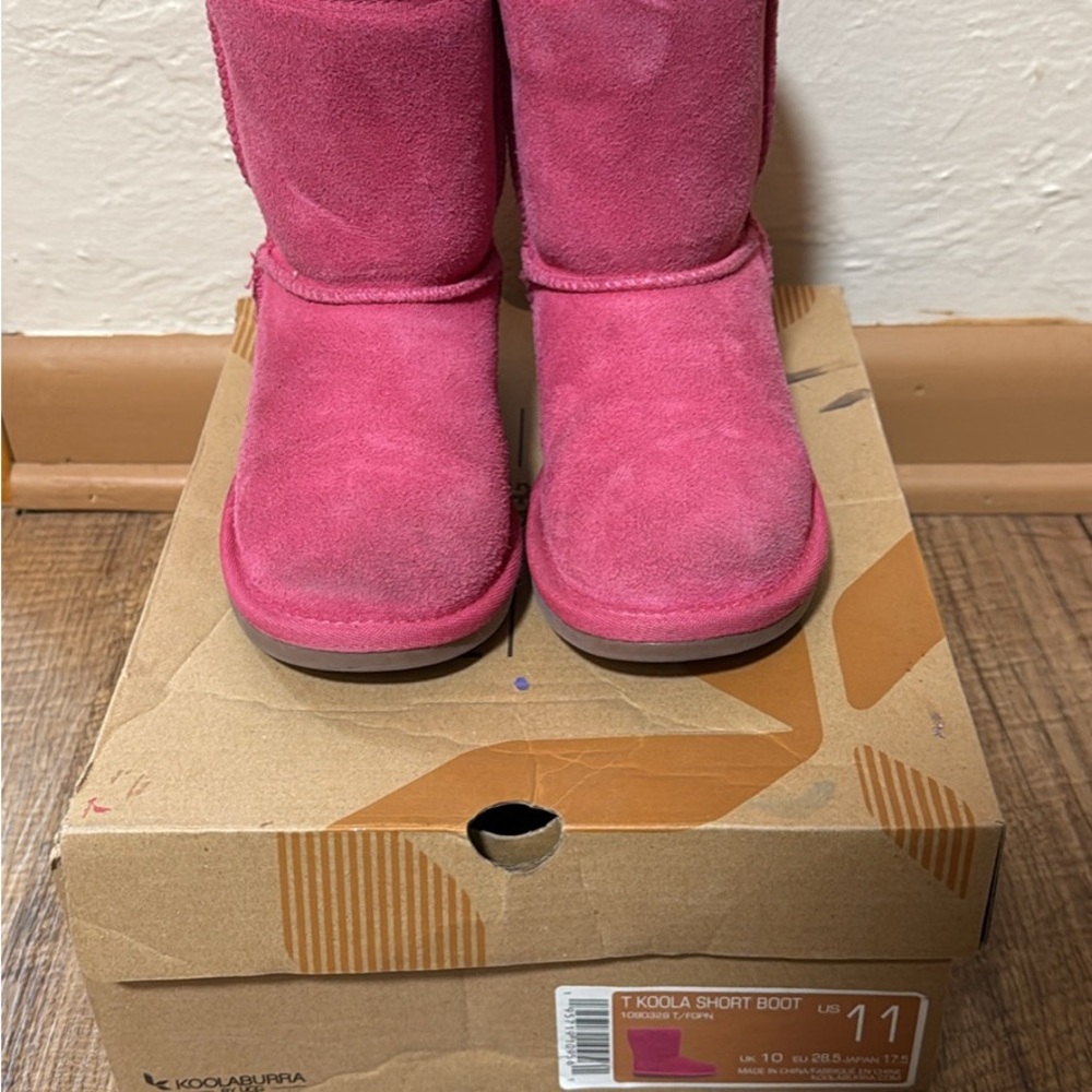 Koolaburra Fuchsia Suede Boots